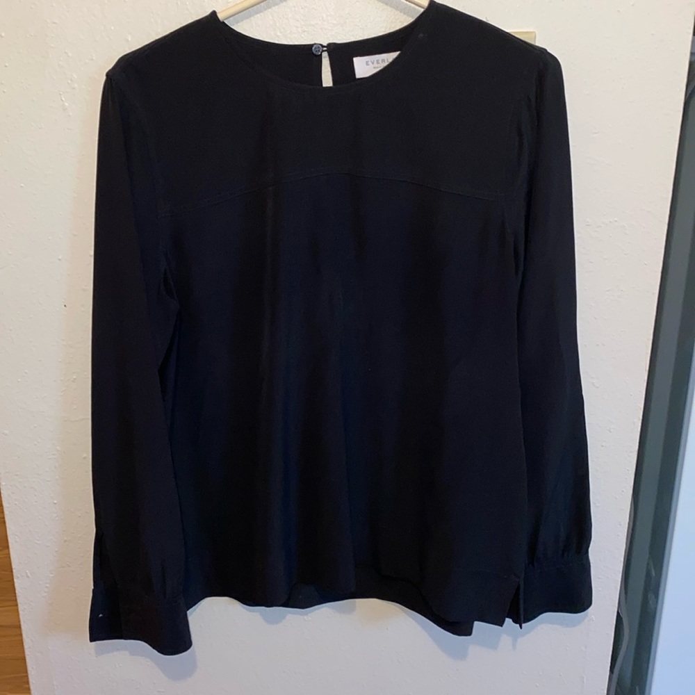 100% silk blouse